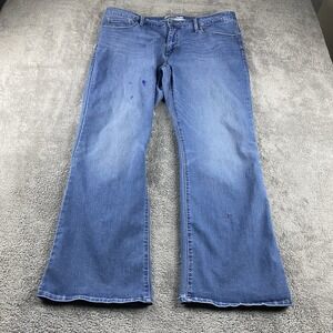 Levis‎ Premium 315 Shaping Boot Jeans Womens 20W Blue Medium Wash Mid Rise
